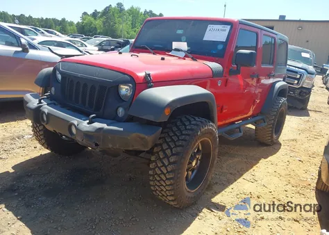 2015 Jeep Wrangler Unlimited Sport из США, поврежденный, VIN 1C4BJWDG1FL608911